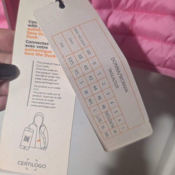 Save The Duck | Daisy Padded Jacket In Aurora Pink - Picture 10 of 16